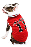 Basketball Jersey Dog Vest Pet - TikTok Pet Shop