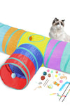 Cat Tunnel & Toy Set - TikTok Pet Shop