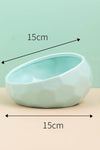 Ceramic Pet Bowl With Stand - Tiktokpetshop