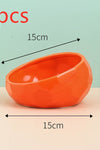 Ceramic Pet Bowl With Stand - Tiktokpetshop