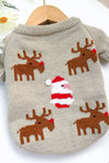 Christmas Pet Reindeer Sweater - Tiktokpetshop