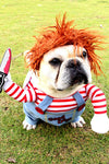 Chucky Child's Play Funny Pet Halloween Costume - TikTok Pet Shop
