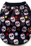 Colorful Skulls Halloween Pet Outfit - TikTok Pet Shop