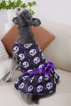 Colorful Skulls & Pumpkins Halloween Dog Clothes - TikTok Pet Shop