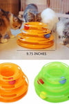 Crazy Ball Disk Interactive Cat Toy - TikTok Pet Shop