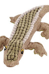 Cute Plush Crocodile Dog Toy With Sounds - TikTok Pet Shop