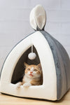 Cute Rabbit Ear Cat House - TikTok Pet Shop