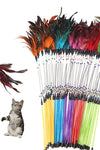 Feathered Cat Sticks With Bells - TikTok Pet Shop