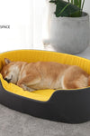 Large Semi Open Warm Pet Bed - Tiktokpetshop