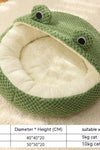 Little Frog Plush Pet Bed - TikTok Pet Shop