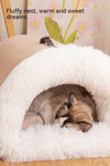 Portable Fluffy Dreams Pet Nest - Tiktokpetshop
