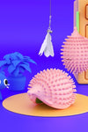 Toy Hedgehog Massage Ball - Tiktokpetshop
