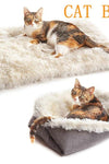 Velvet Cat Bed - Tiktokpetshop